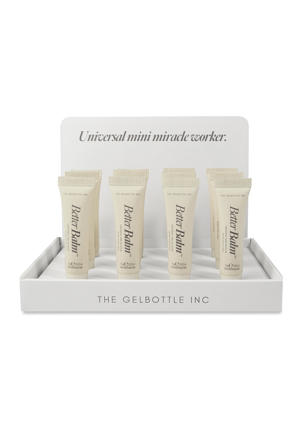 The GelBottle SPA Better Balm MINI Display (12 Stück)