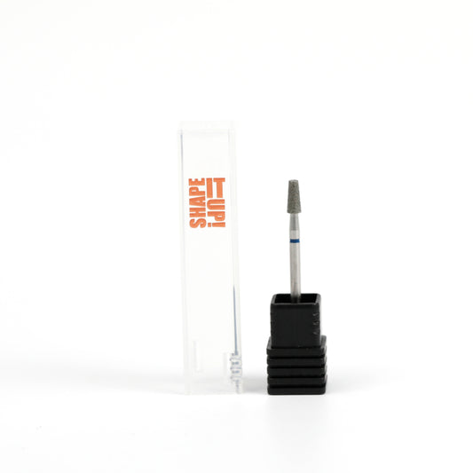 Shape It Up Diamantfrässtift kurzer Kegelstumpf 3,0 mm Blau (Maniküre Pediküre)