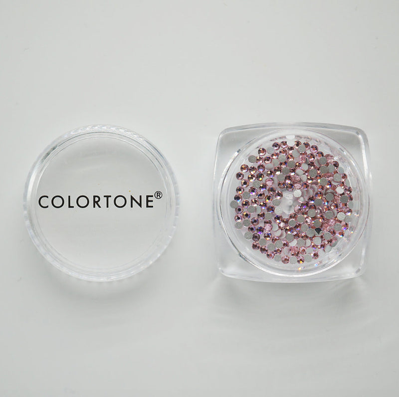 Colortone Pinke Kristall-Strasssteine