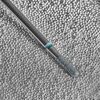 Staleks Diamantfräser abgerundeter Zylinder Grün 2,3 mm (Maniküre Pediküre) (FA30G023/8K)