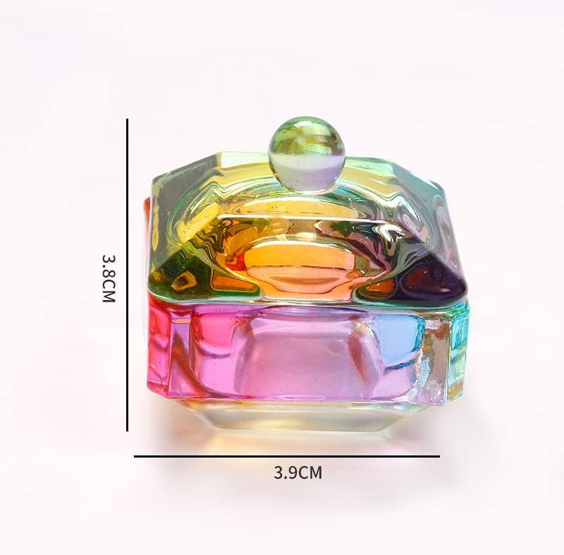 Shape It Up Dappendish Regenbogen Glas