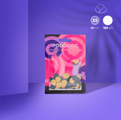 Staleks Refill Pads für Pododisc XS Schwarz (50 St.) (PDF-10-Serie)