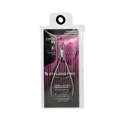 Staleks Professionelle Nagelhautzange Expert 91 3 mm Quarter Jaw (NE-91-3)