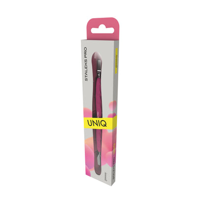 Staleks Pusher Schmal Abgerundet + Breites Messer Uniq Gummi 10 Typ 5 (PQ-10/5)