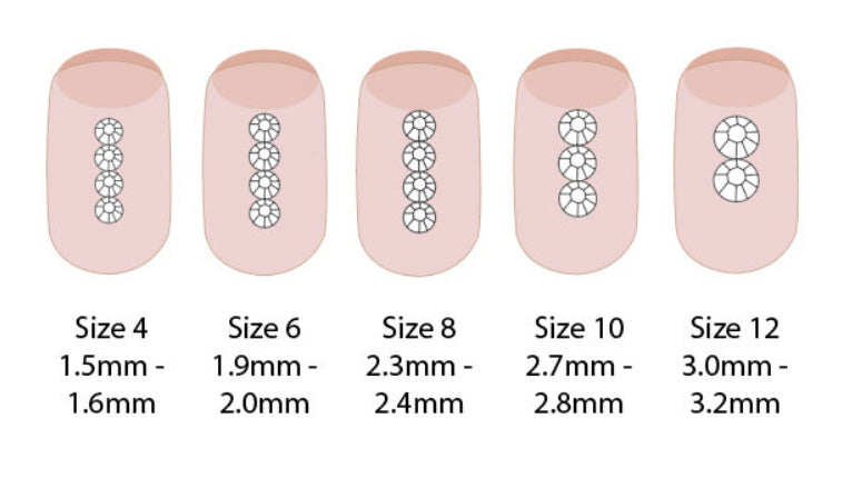 Colortone Pinke Kristall-Strasssteine