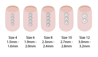 Colortone Pinke Kristall-Strasssteine