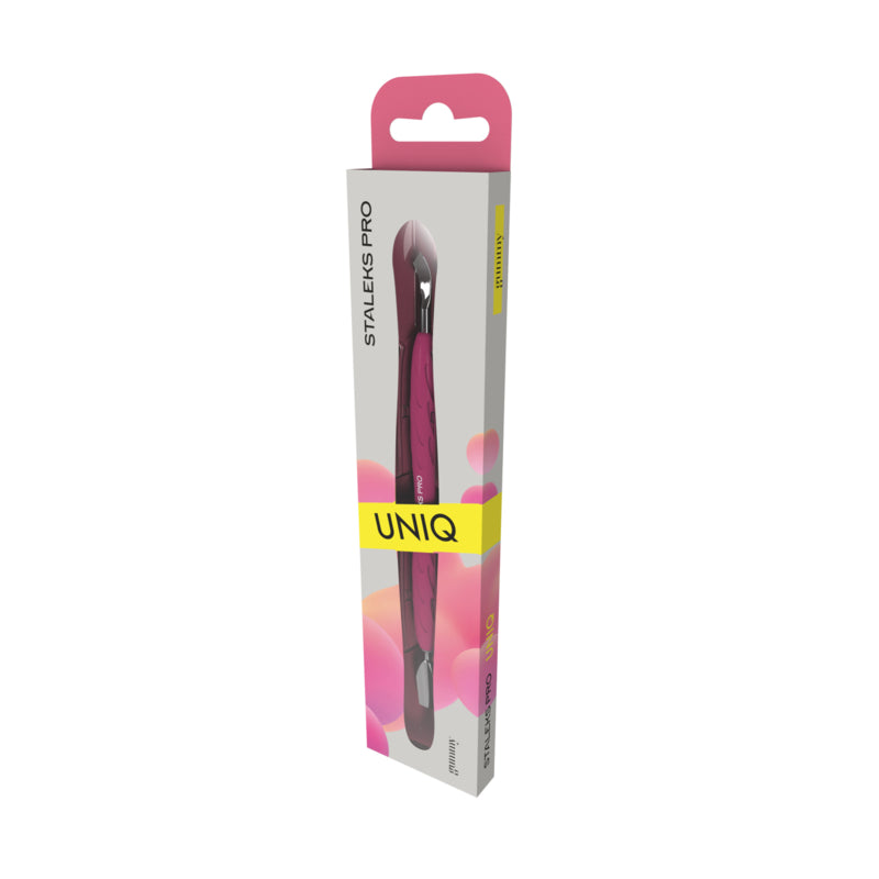 Staleks Pusher Schmal Abgerundet + Gebogenes Messer Uniq Gummi 10 Typ 4.2 (PQ-10/4.2)