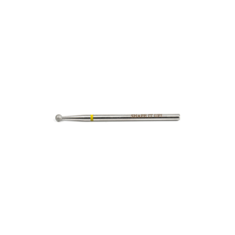 Shape It Up Diamantfrässtift Kugel 2.6mm Gelb (Maniküre Pediküre)