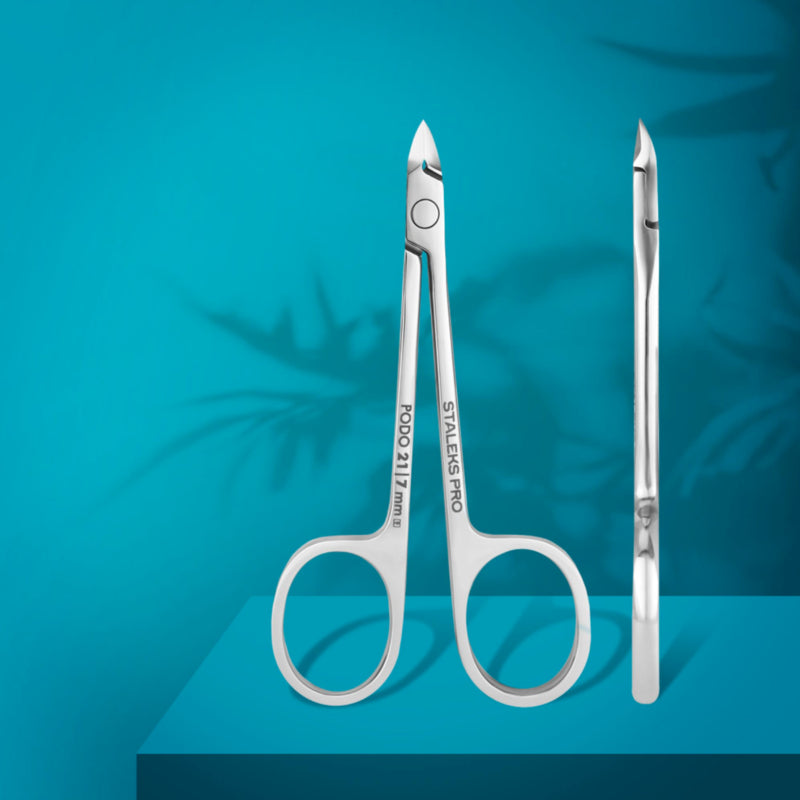 Staleks Professionelle Pediküre Schere Podo 21 7 mm (NP-21-7)