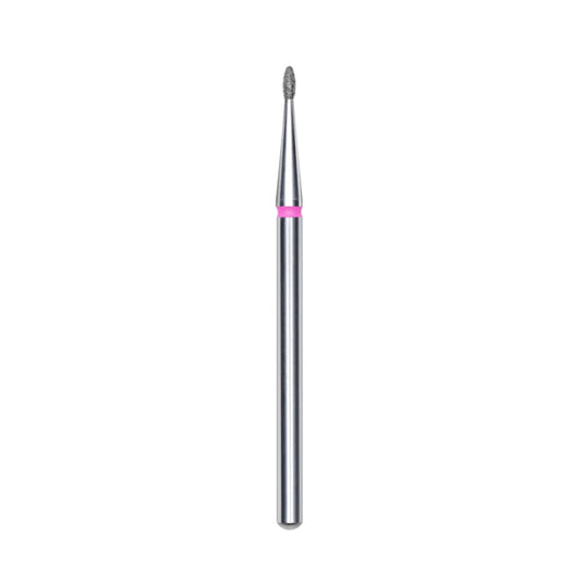 Staleks Diamantfräser abgerundeter Tropfen Rot 1.6mm (Maniküre Pediküre) (FA50R016/3.4K)