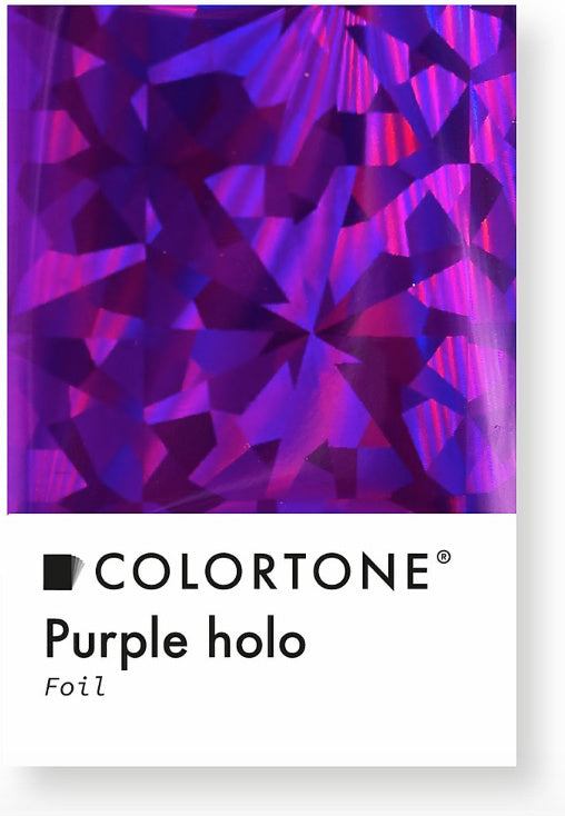 Colortone Purple Holo Folie
