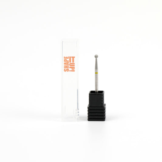 Shape It Up Diamantfrässtift Kugel 2.6mm Gelb (Maniküre Pediküre)