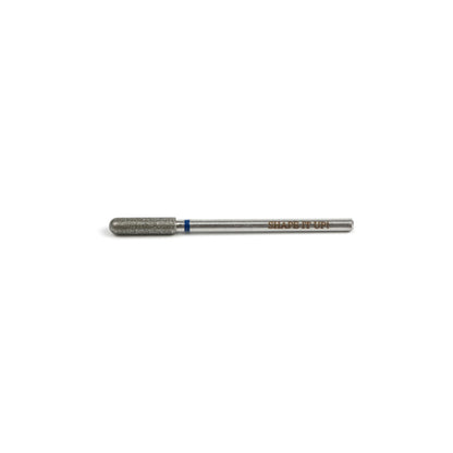 Shape It Up Diamantfräser Langer Zylinder Abgerundet 3,0 mm Blau (Maniküre Pediküre)
