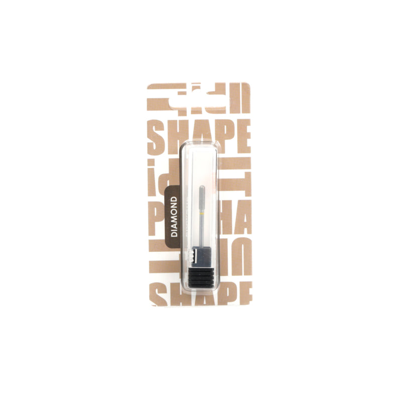 Shape It Up Diamantfrässtift Langer Zylinder Abgerundet 3.0 mm Gelb (Maniküre Pediküre)
