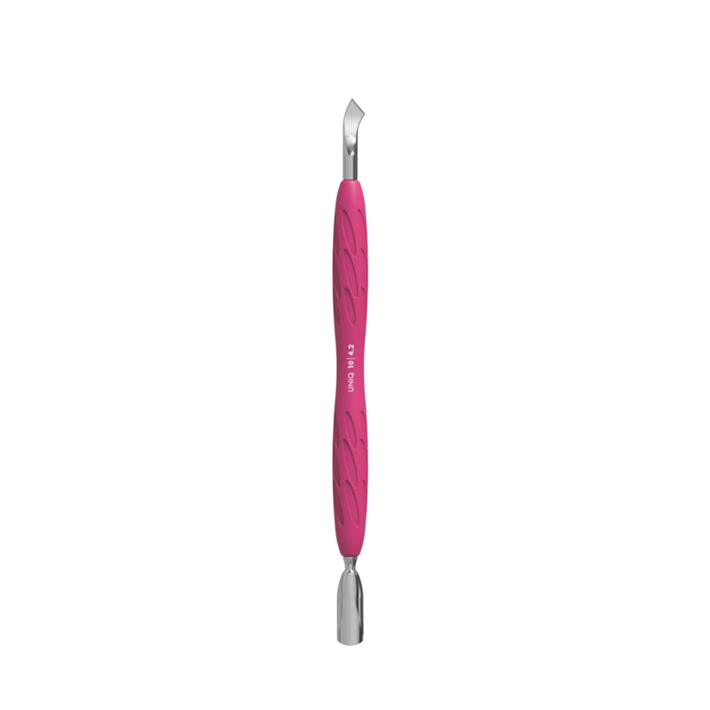 Staleks Pusher Schmal Abgerundet + Gebogenes Messer Uniq Gummi 10 Typ 4.2 (PQ-10/4.2)