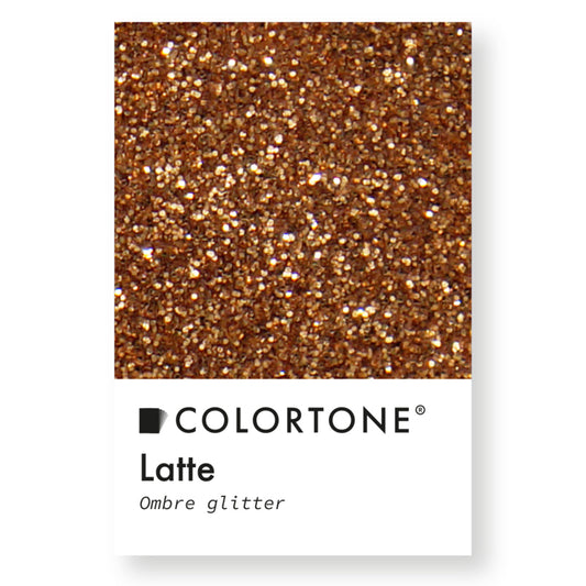 Colortone Ombre Glitzer Latte